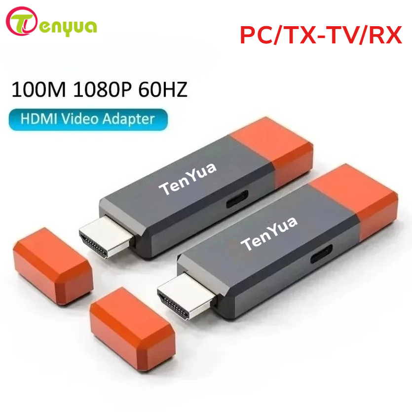 Hdmi Adapter - 50M 100M Kablosuz HDMI Uyumlu Verici