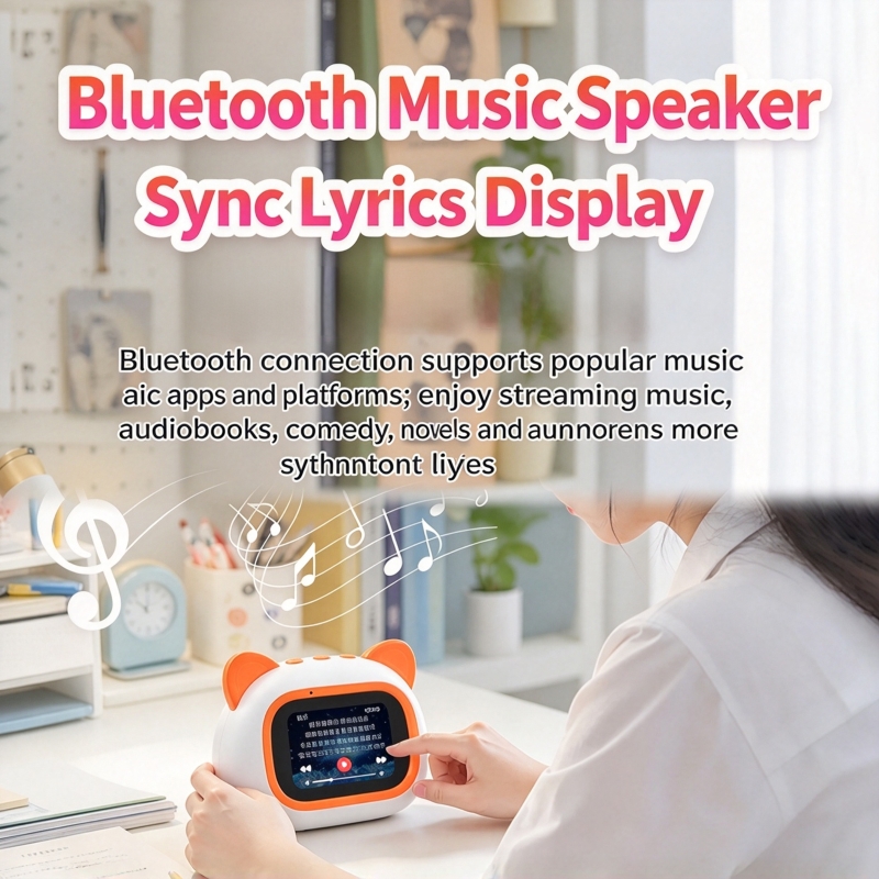 Bluetooth Speaker - AI Akıllı Hoparlör, 4.0 inç HD