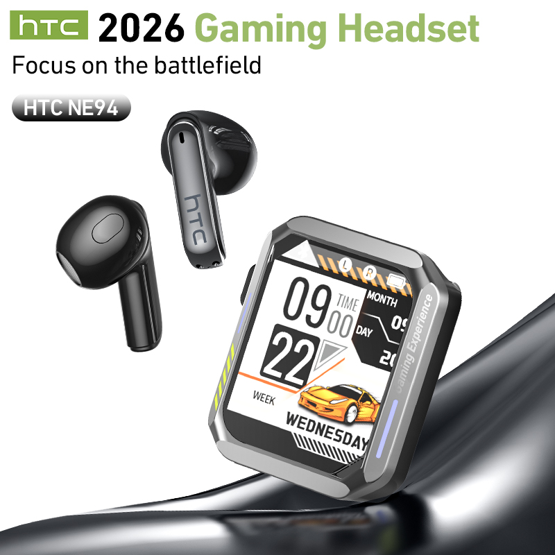 Headphones Wireless - HTC NE94 Oyun TWS Kulaklık, Mikrofonlu,