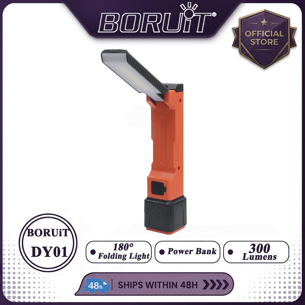 Power Bank - BORUiT 300LM LED Çalışma Işığı Zoom