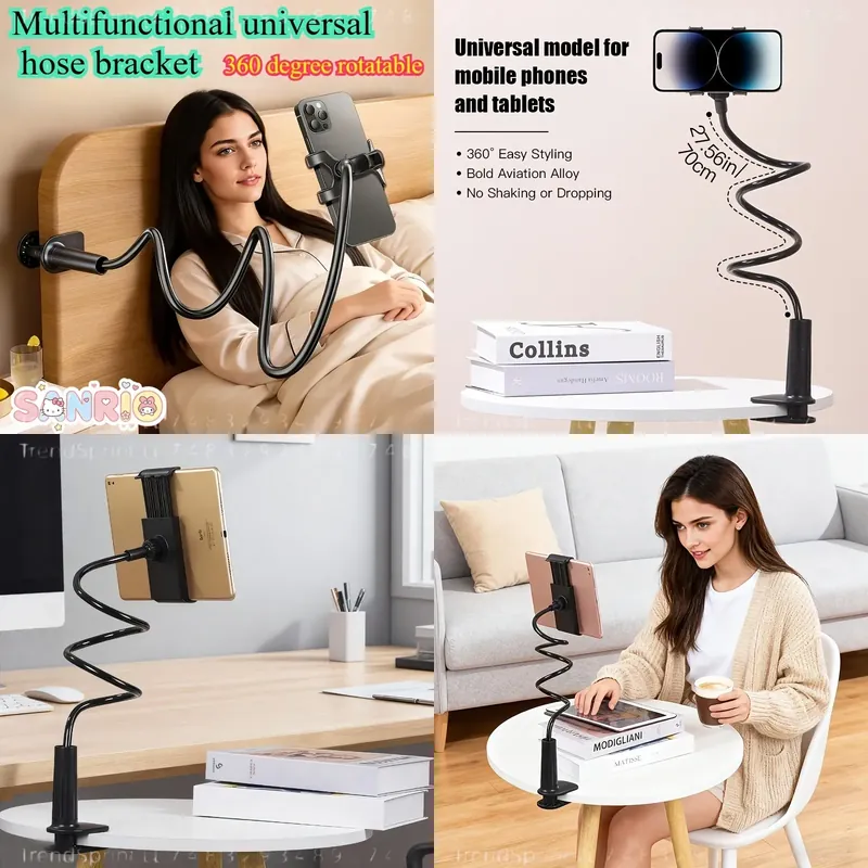 Phone Holder - 360 Derece Esnek Hortumlu Telefon Tutucu,