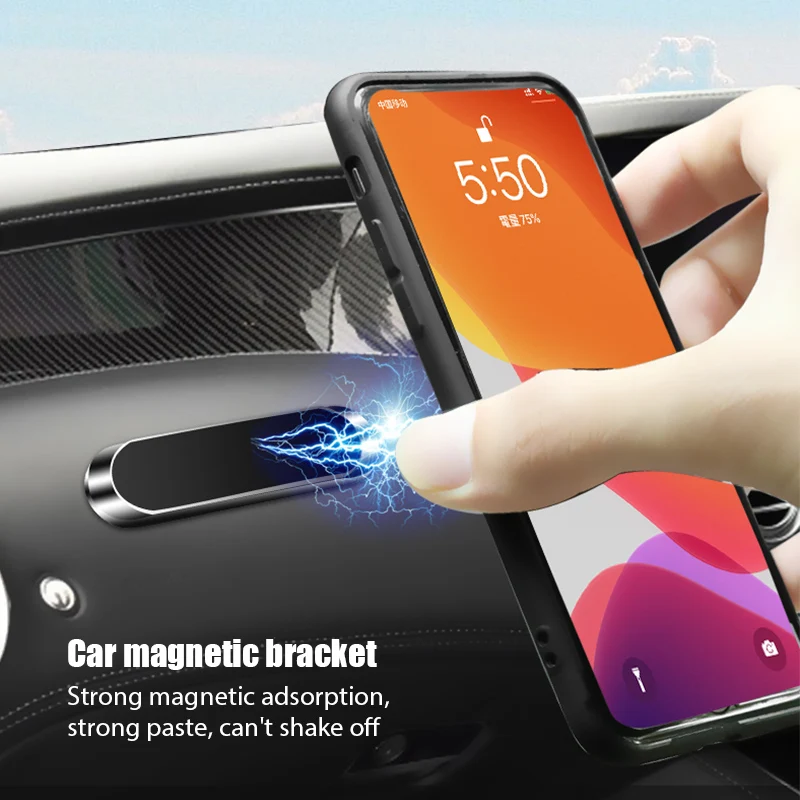 Phone Holder - Manyetik Araç Telefon Tutucu, Dönebilen Mini