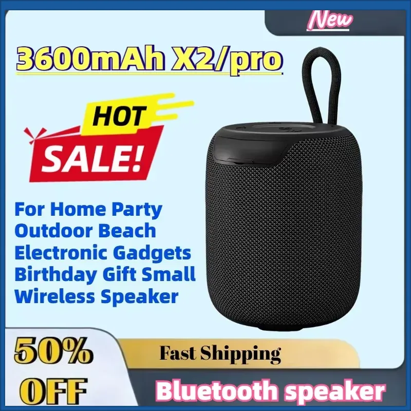 Electronics Gadgets For Gift - Yeni 3600mAh X2/pro Bluetooth Hoparlör AUX
