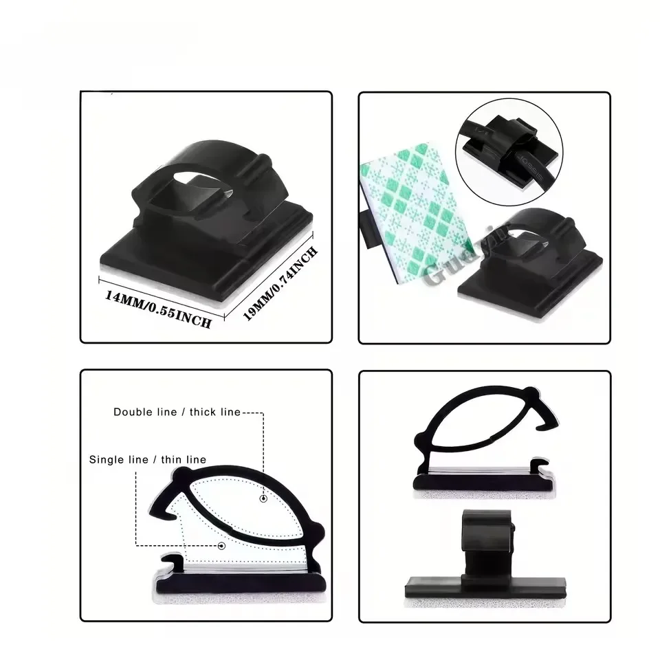 Yapışkanlı Araba Kablo Şarj Ka - Cable Organizer incelemesi ve fiyatı