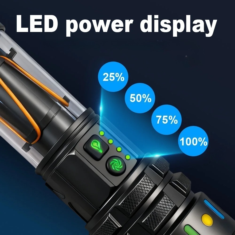 Güçlü Ultra Parlak LED El Fene - Power Bank incelemesi ve fiyatı