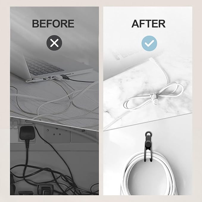 10 adet Silikon Kablo Bağı, Ka - Cable Organizer incelemesi ve fiyatı