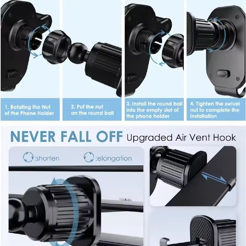 Evrensel Araç Kancası Tabanlı  - Phone Holder incelemesi ve fiyatı