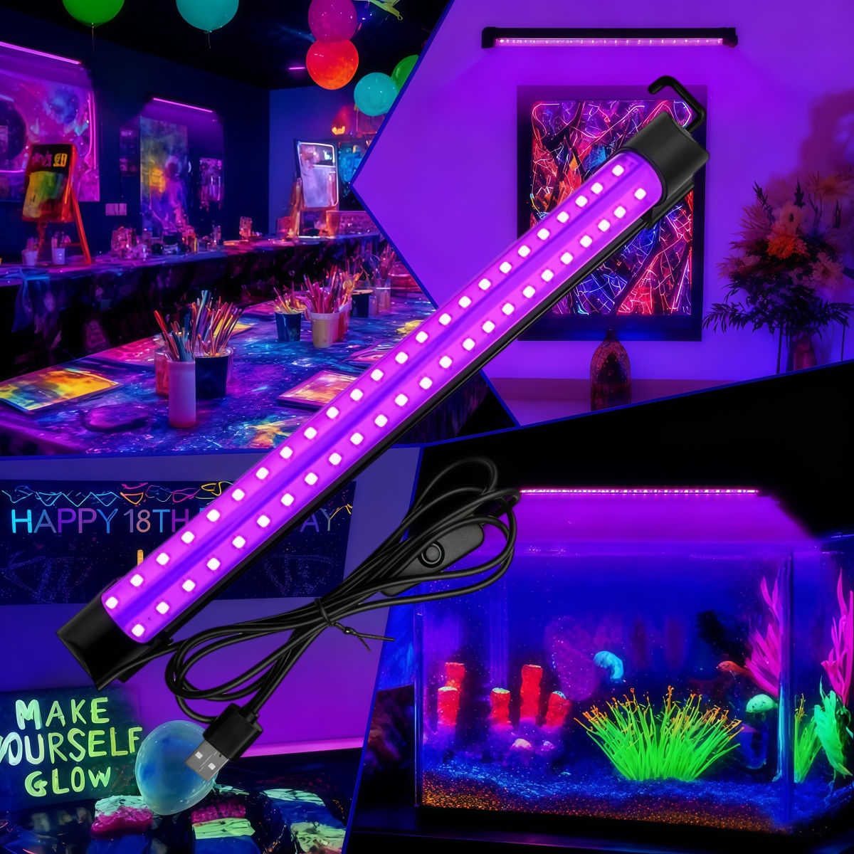 5W/10W USB Fişli UV LED Siyah  - Usb Hub incelemesi ve fiyatı